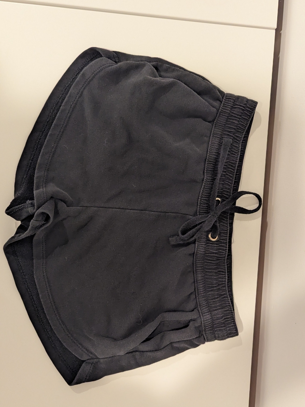 H&M Black Women's Casual Drawstring Shorts